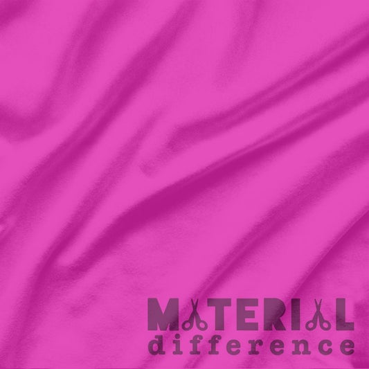 Pink fabric with 'Material Difference' logo in the corner