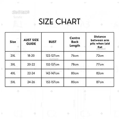 Unisex Curvy Scrubs Digital Sewing Pattern