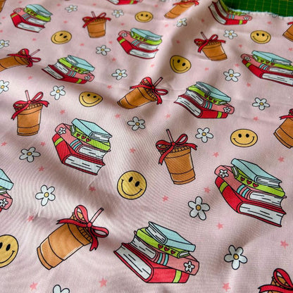 Lattes and Literature COTTON WOVEN