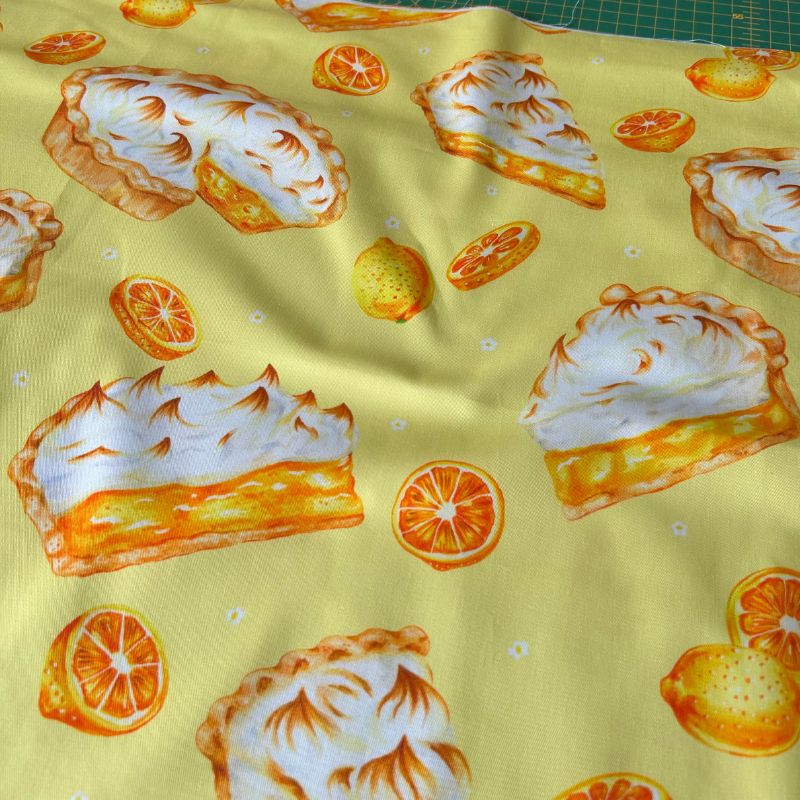 Lemon Meringue COTTON WOVEN