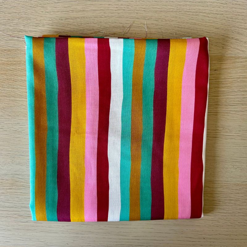Simple Stripe LINEN BLEND 1 metre