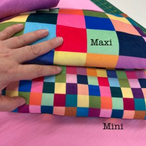 Patchwork Blocks in mini and maxi scale
